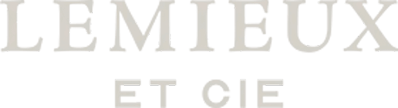 LEMIEUX ET CIE logo in light grey serif font.